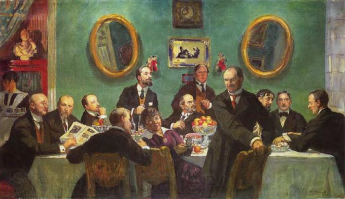 Boris Kustodiev Mir Iskusstva Members